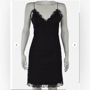 Milly Floral Textured Sheath Short Spaghetti Strap